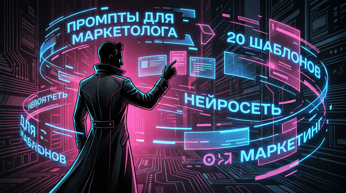Промпты для маркетолога нейросеть — 20 шаблонов для успешного маркетинга
